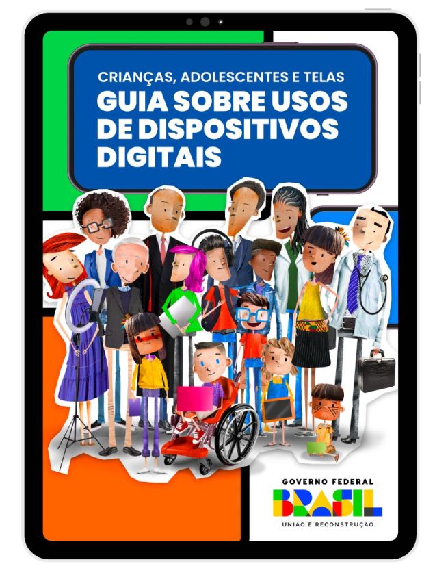 Guia sobre usos de dispositivos digitais para crianças e adolescentes
